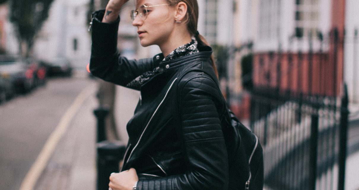 Custom leather jacket