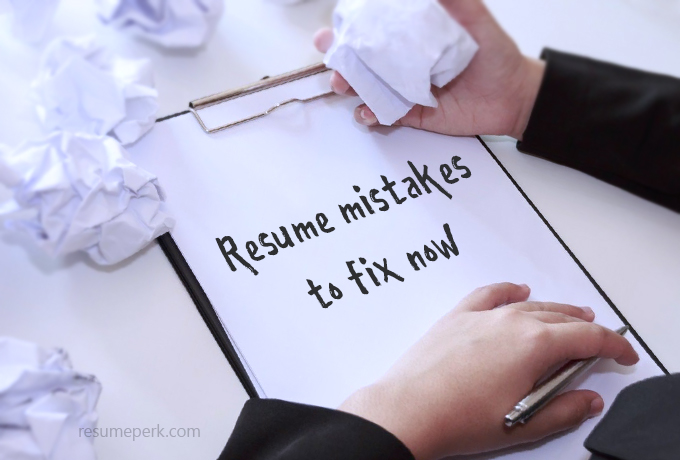 Mistakes in Resume Writing