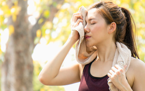 Hair losss due to sweating reversible