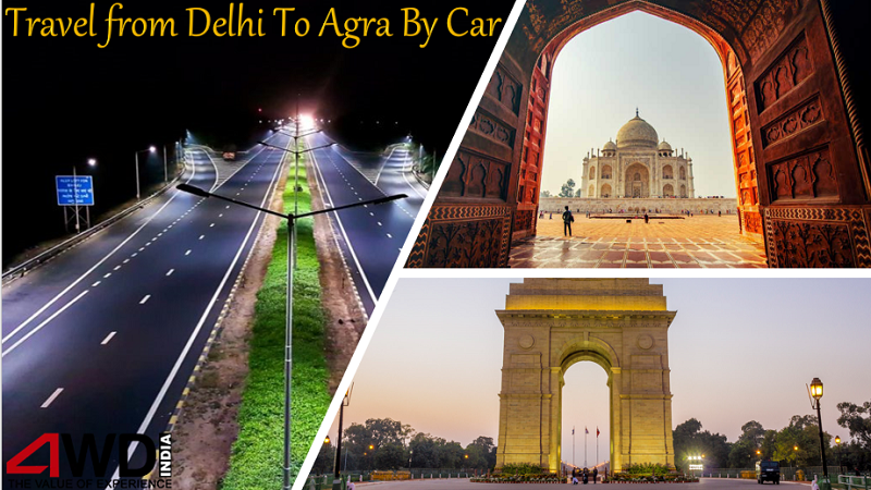 delhi to agra by car