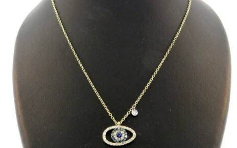 Meira T evil eye necklaces