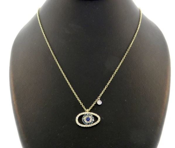 Meira T evil eye necklaces