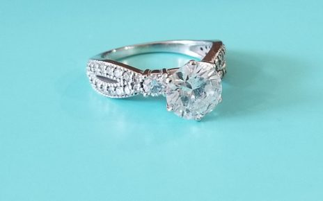 Side Stone Engagement Ring