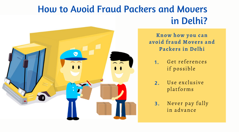 Avoid Fraud Packers and Movers in Delhi