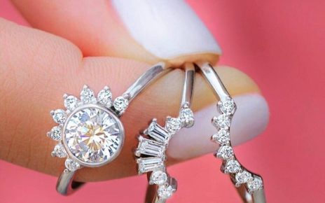 Tiara Engagement Rings for Couples