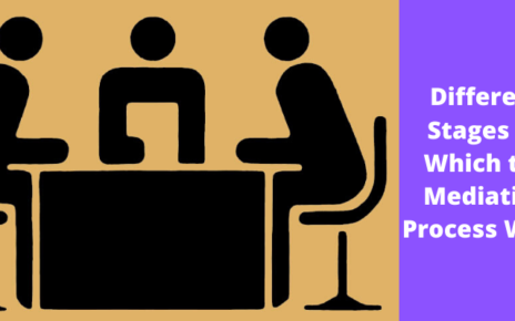 Different Stages by Which the Mediation Process Work